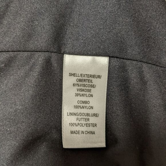 ADRIANNA PAPELL Navy BLUE Lace Column Dress 12 - Picture 10 of 11